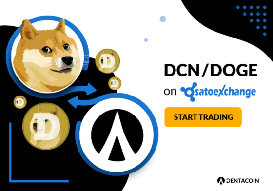 In the spotlight: DCN/DOGE pair on SatoExchange